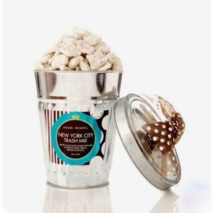 Henri Bendel Silver Container with Bow